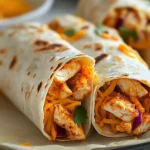Air Fryer Chicken Wraps