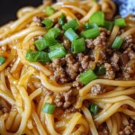 Asian Ground Beef Noodles
