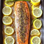 Baked Rainbow Trout with Lemon, Pepper, and Garlic