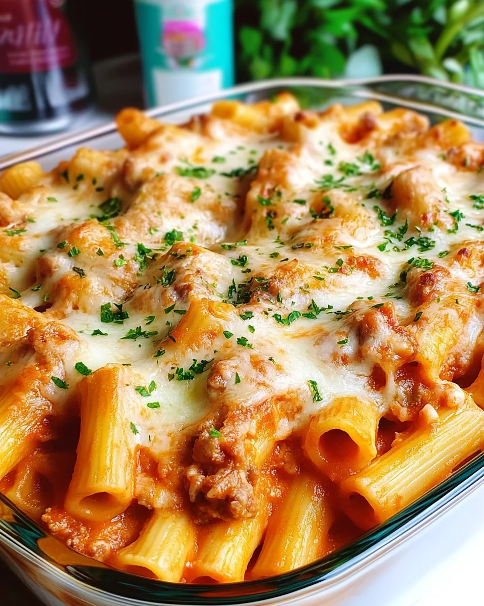 Baked Rigatoni with Sausage
