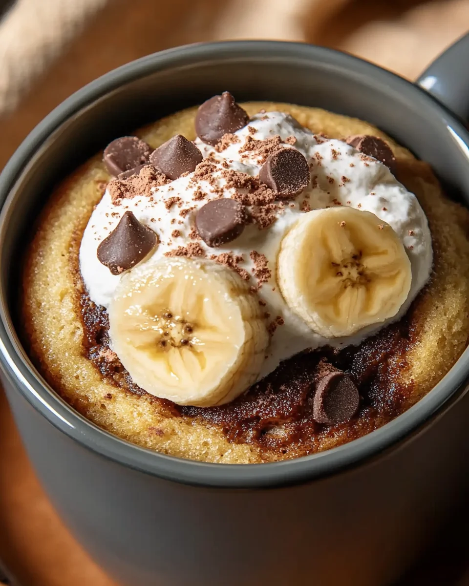 Banana Mug Cake