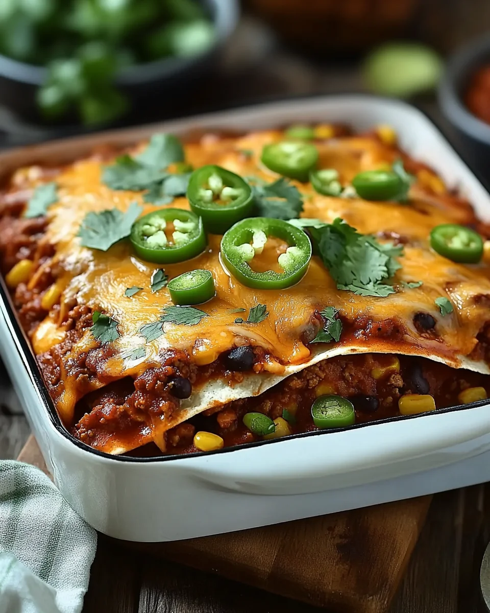 Beef Enchilada