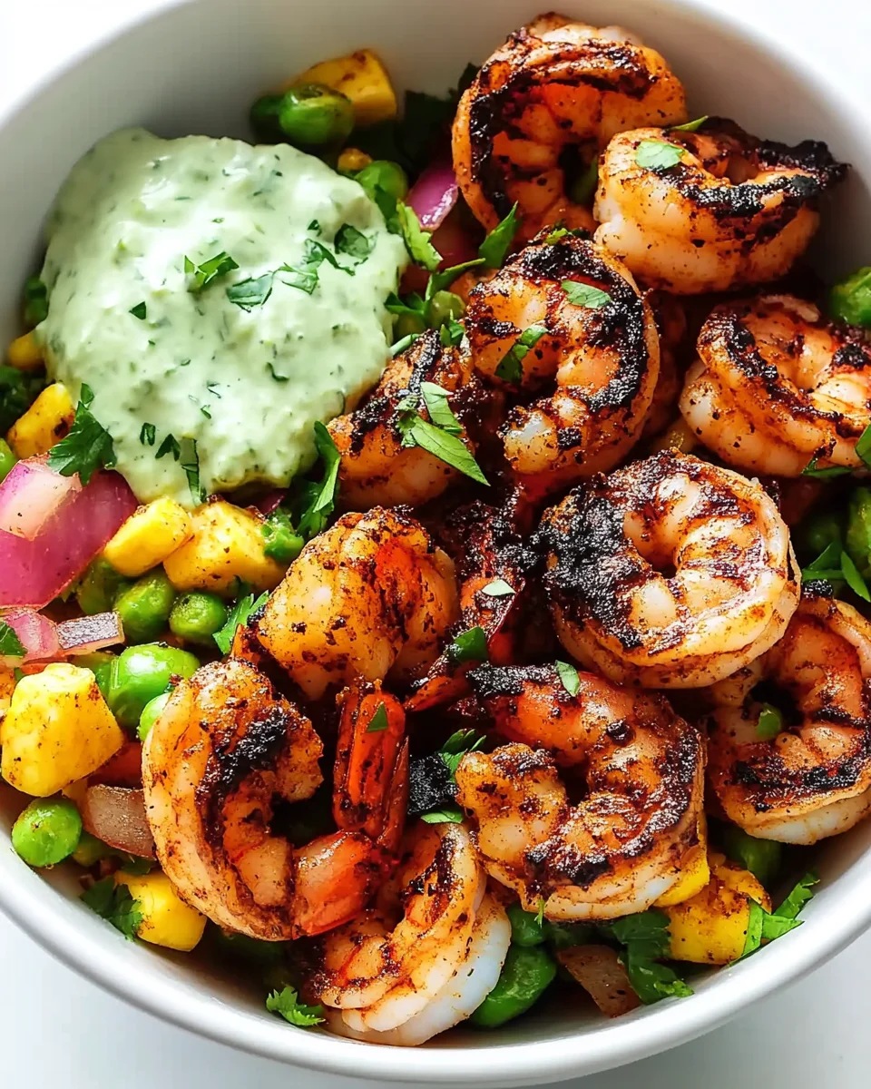 Blackened Shrimp Salad