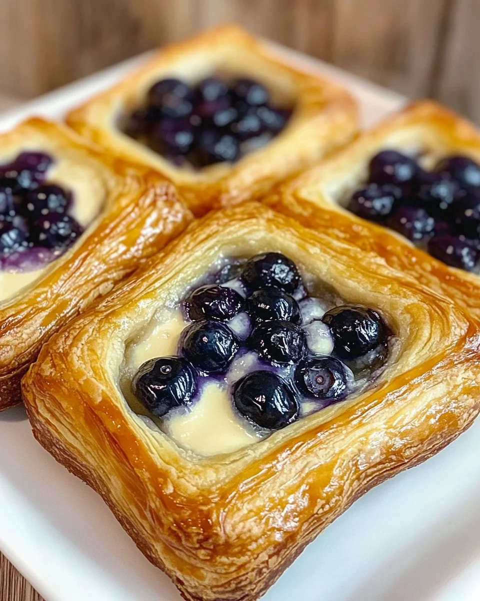 Blueberry Cheese Danish