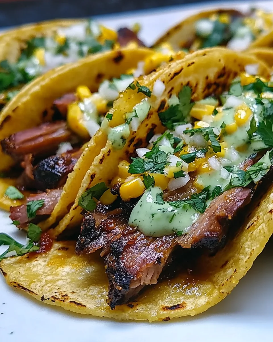 Braised Brisket Tacos