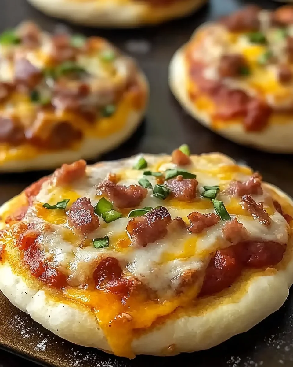Breakfast Pizza Muffins