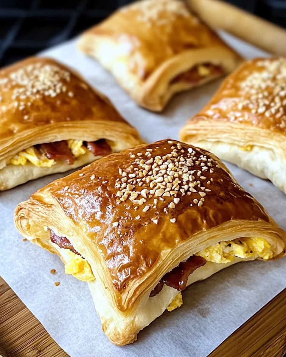 Breakfast Pockets Turkey Turkey Bacon Egg