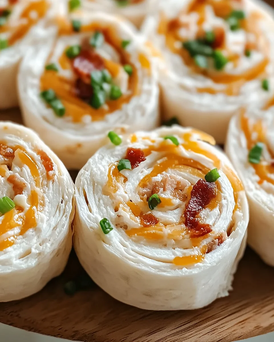 Cheddar Turkey Turkey Bacon Ranch Pinwheels