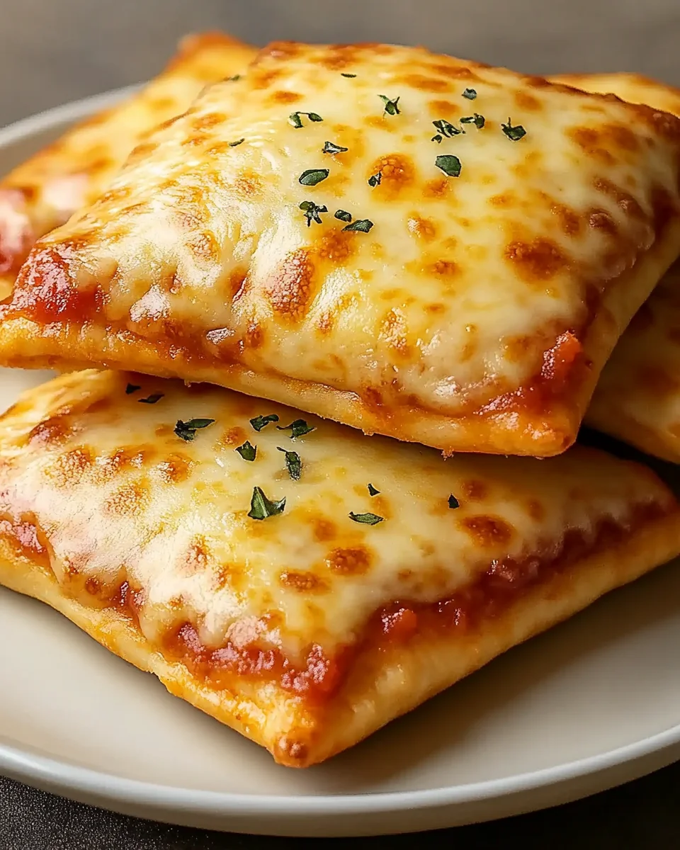 Cheesy Pizza Pockets