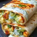 Chicken Avocado Ranch Burritos