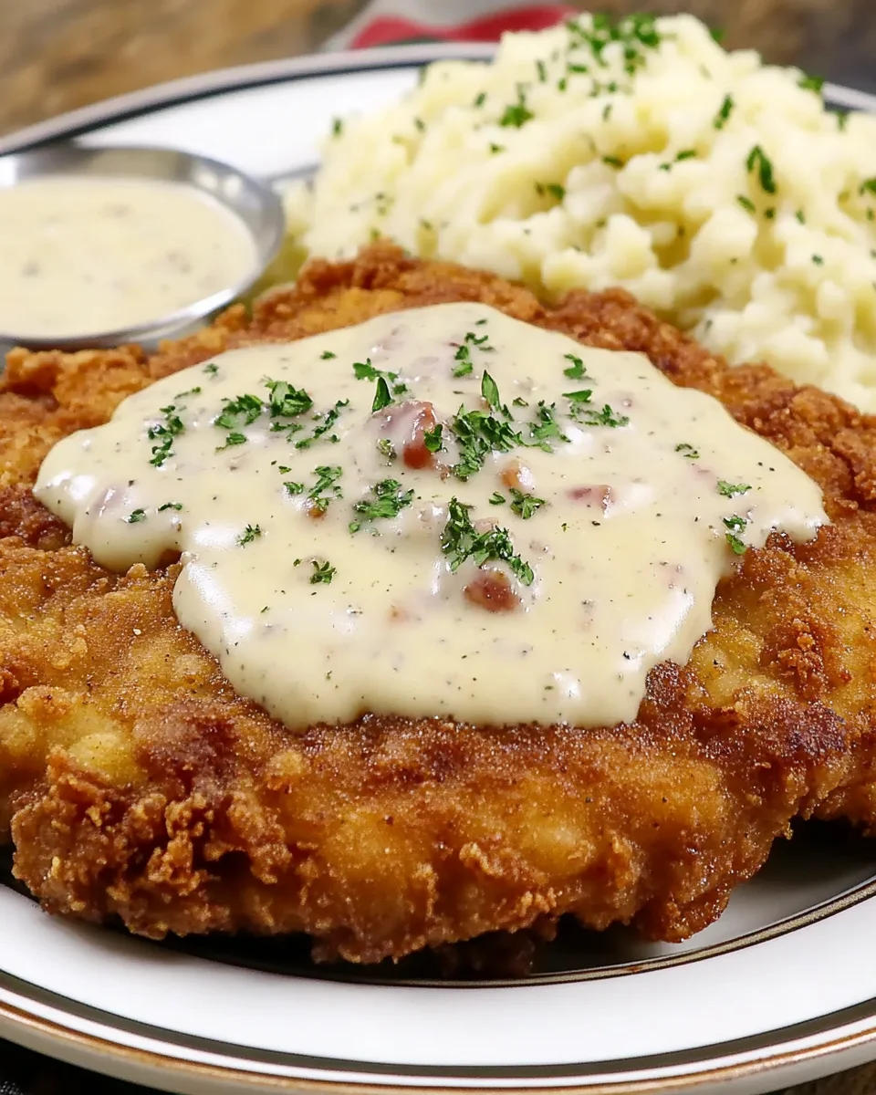 Chicken Fried Steak w/ Country Gravy