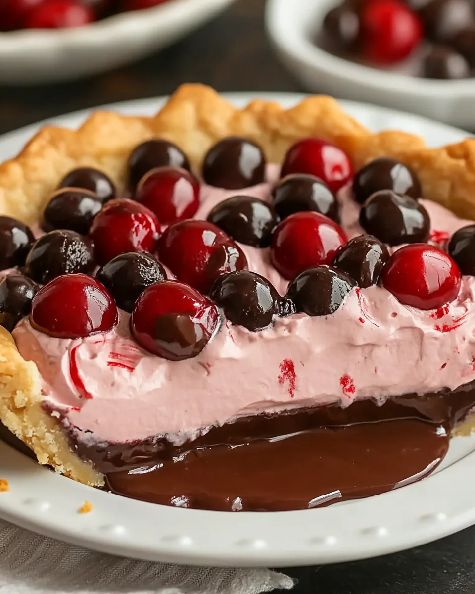 Chocolate Cherry Pie