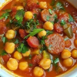 Chorizo Chickpea Stew