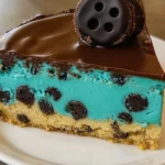 Cookie Monster Cheesecake