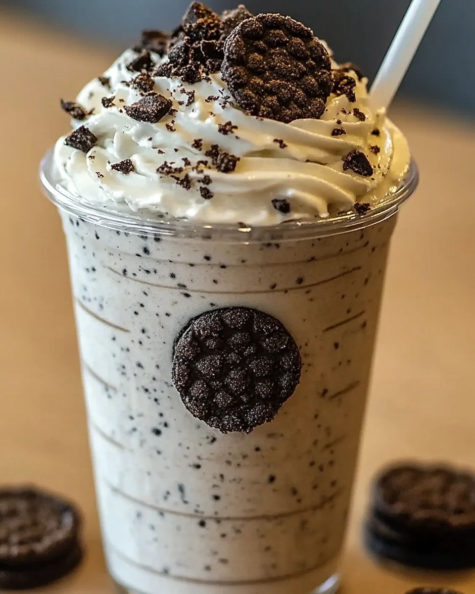 Cookies and Cream Frappuccino