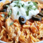 Crock Pot Chicken and Rice Burrito Bowl