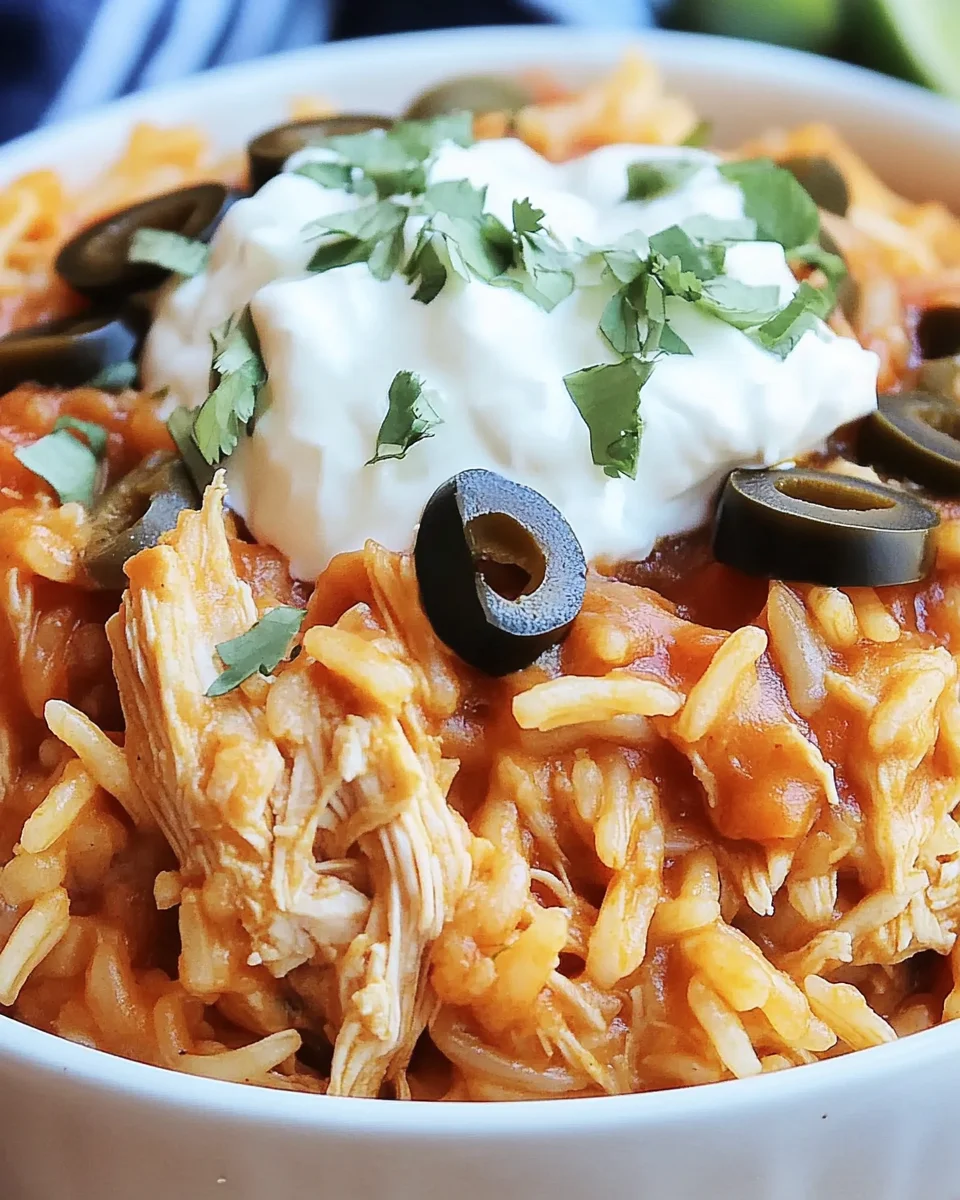 Crock Pot Chicken and Rice Burrito Bowl