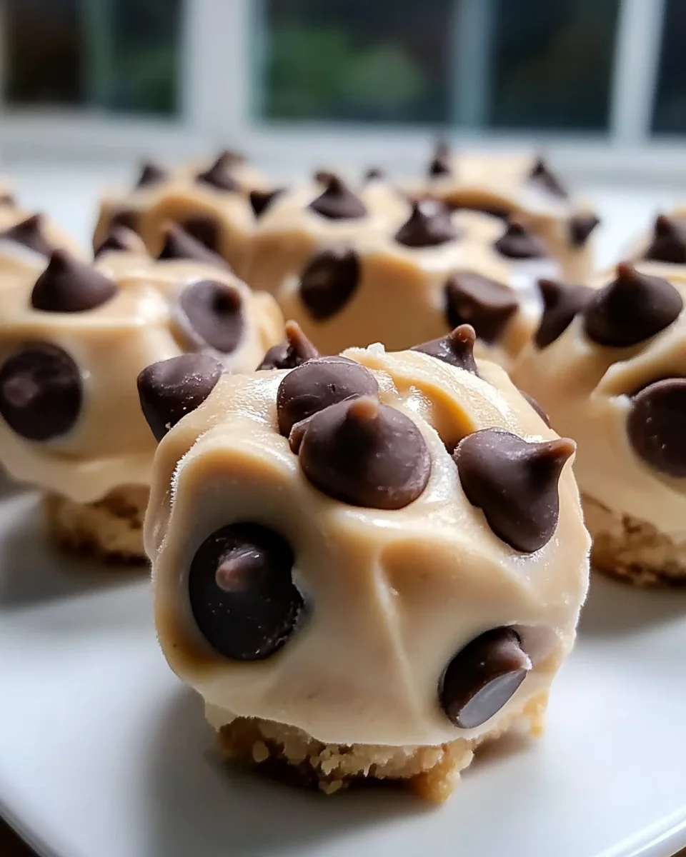 Frozen Greek Yogurt Peanut Butter Bites