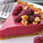 Gesunde Himbeercreme Tarte vegan