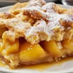 LAZY MAN'S PIE PEACH COBBLER