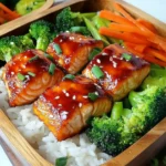 Meal Prep Teriyaki Salmon Rice Bowls