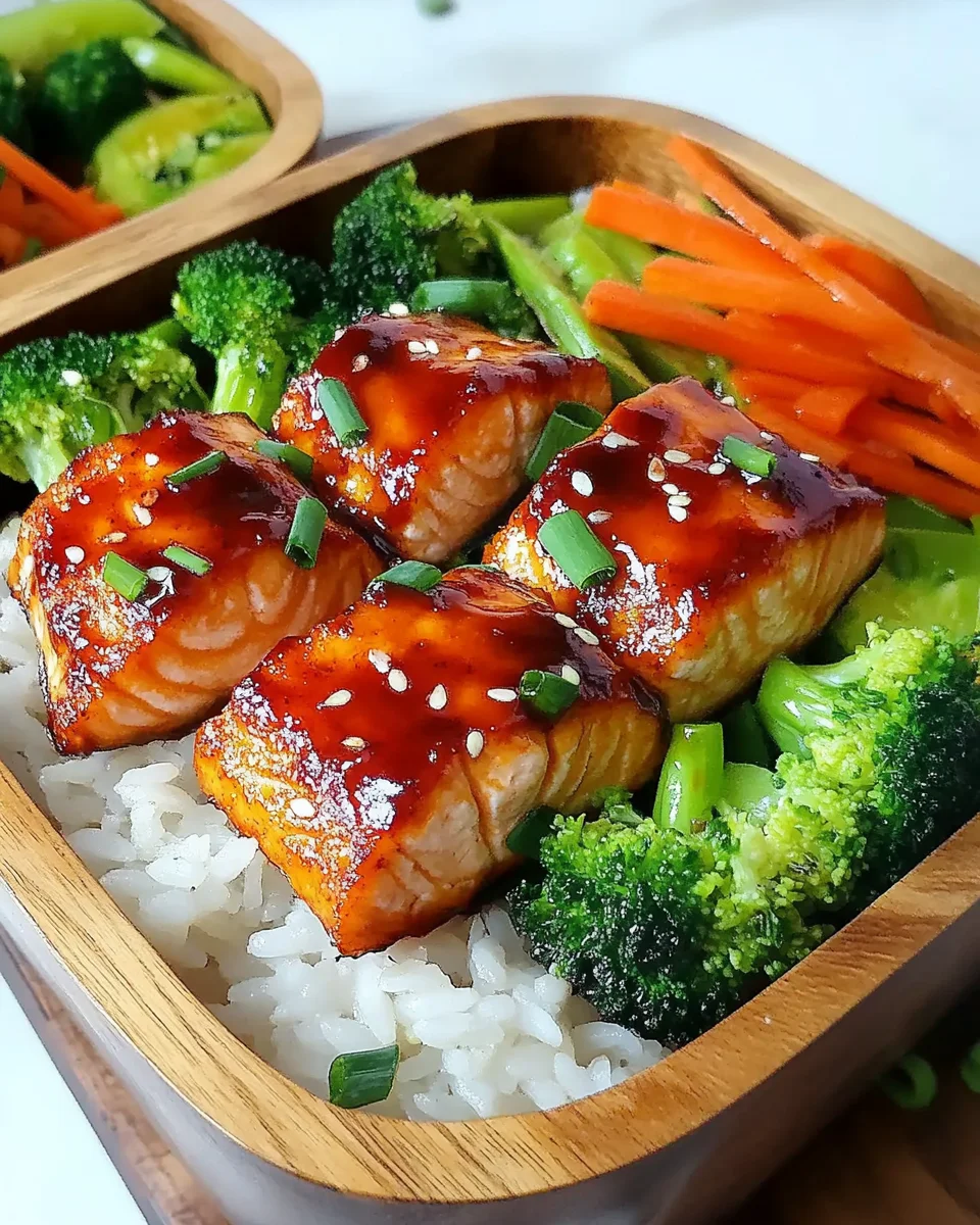 Meal Prep Teriyaki Salmon Rice Bowls