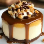 No Bake Turtle Mini Cheesecakes