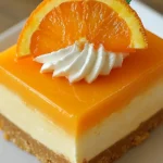 Orange Creamsicle Cheesecake Bars