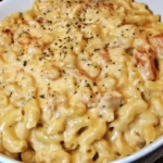Parmesan Garlic Chicken Mac and Cheese