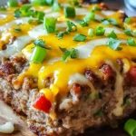 Philly Cheesesteak Meatloaf