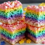 Rainbow Rice Krispie Treats