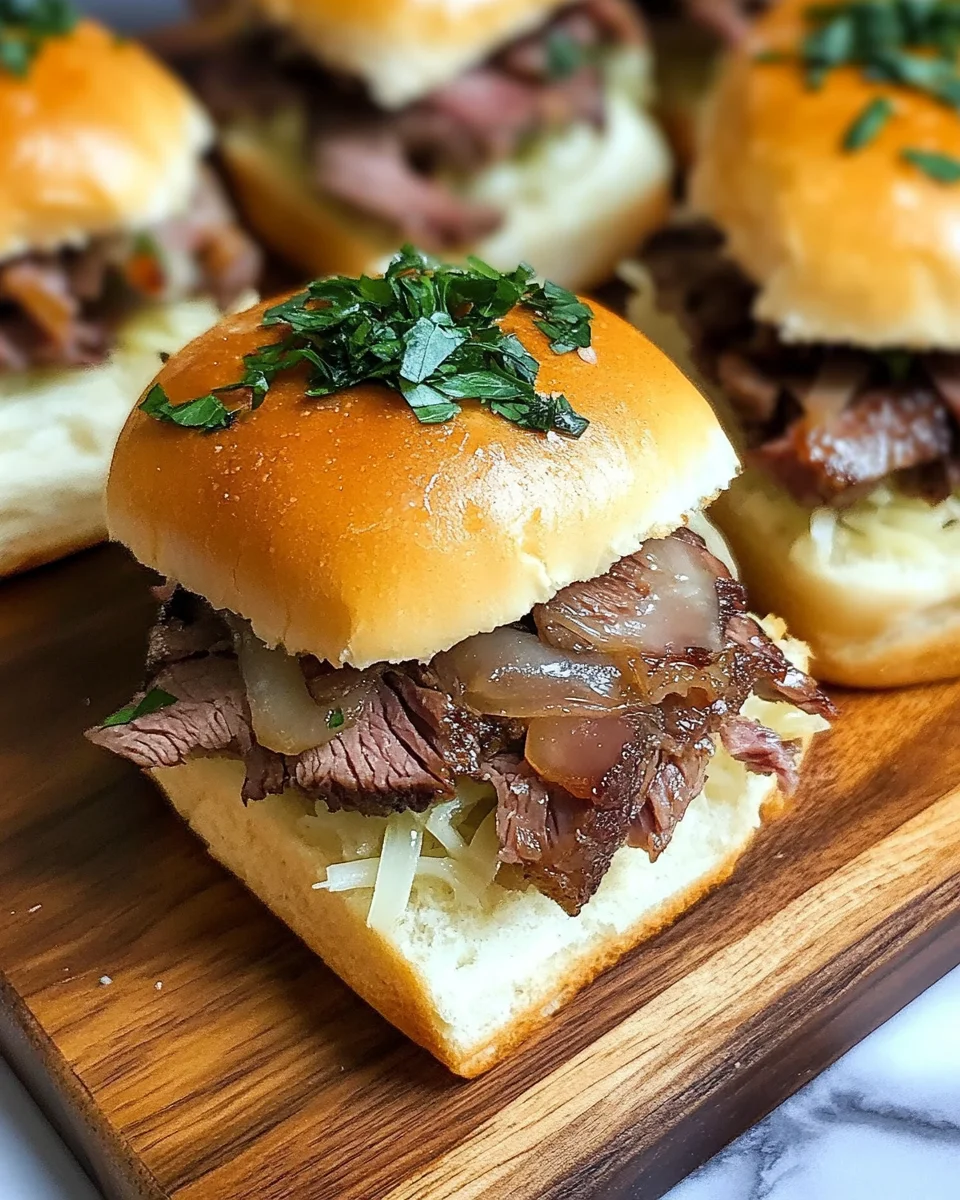 Roast Beef Sliders