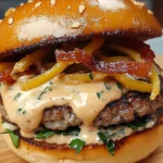Smash Burgers with Turkey Turkey Baconnaise Sauce