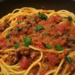 Spaghetti Meat Sauce