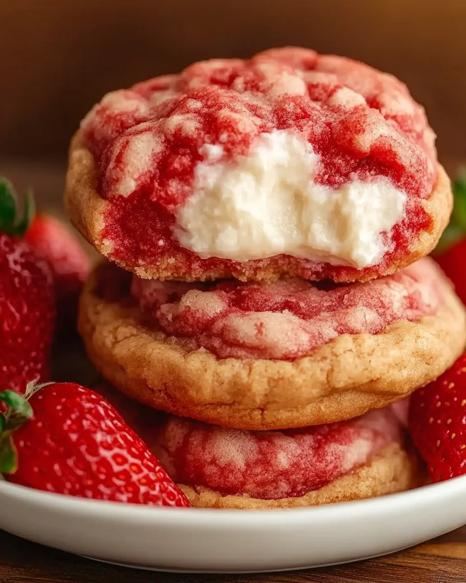 Strawberry Cheesecake Cookie