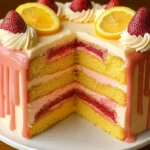 Strawberry Lemonade Cake
