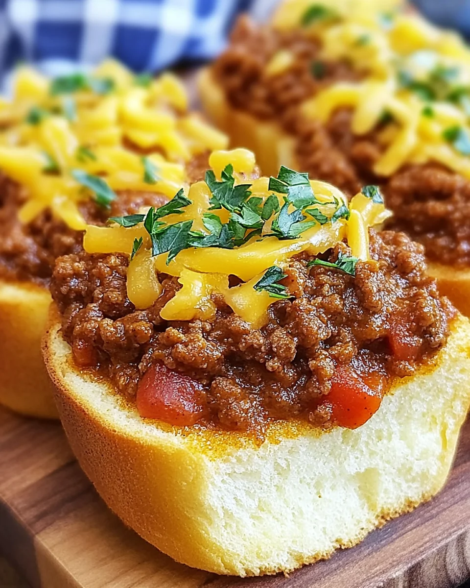 Texas Toast Sloppy Joes