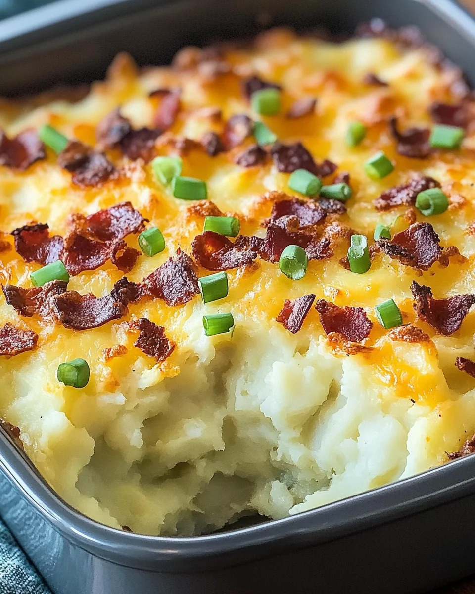 Twice Baked Potato Casserole