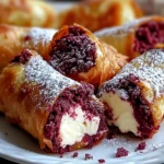 Velvet Cheesecake Rolls
