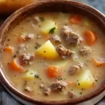 chicken hamburger Potato Soup