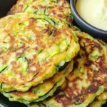 4 Ingredient Zucchini Fritters