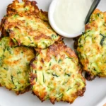 Air Fryer Zucchini Fritters