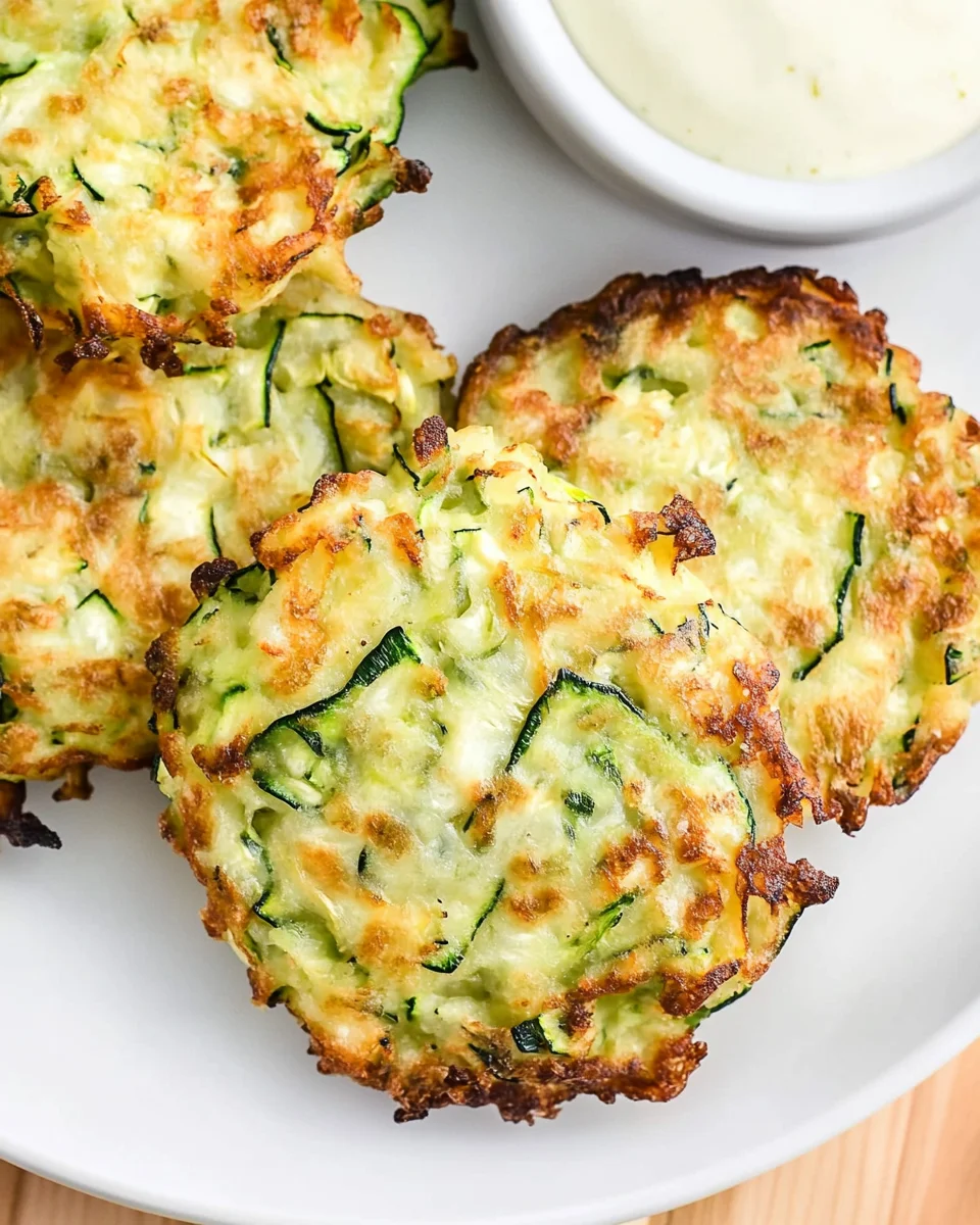 Air Fryer Zucchini Fritters