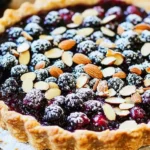 Blackberry Tart with Toasted Almonds
