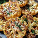 Crispy Baked Cauliflower Steaks