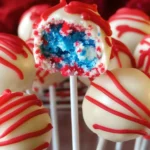 Fourth of July Cake Pops