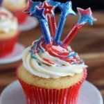 Fourth of July Firecracker Cupcakes
