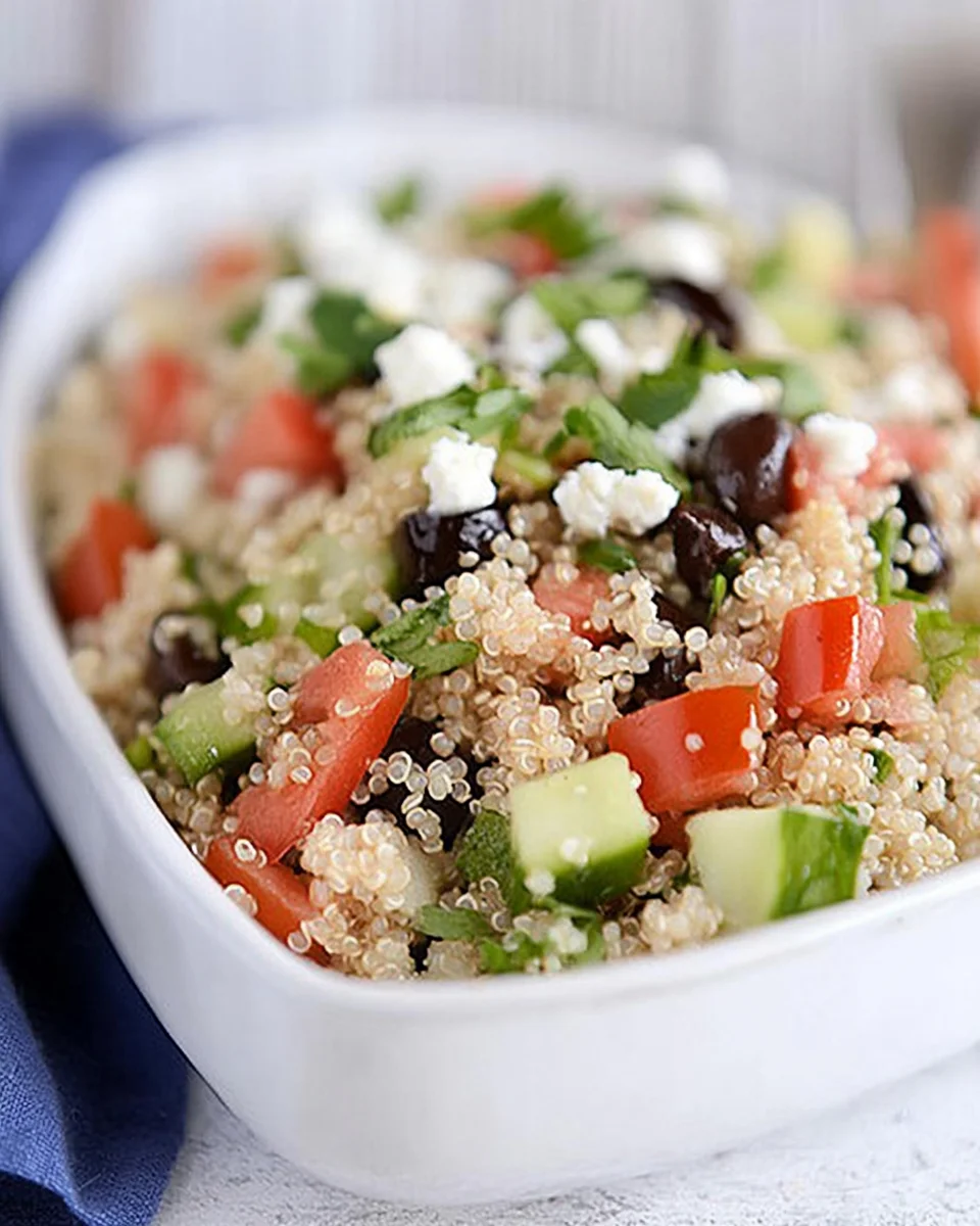 Mediterranean Quinoa Salad