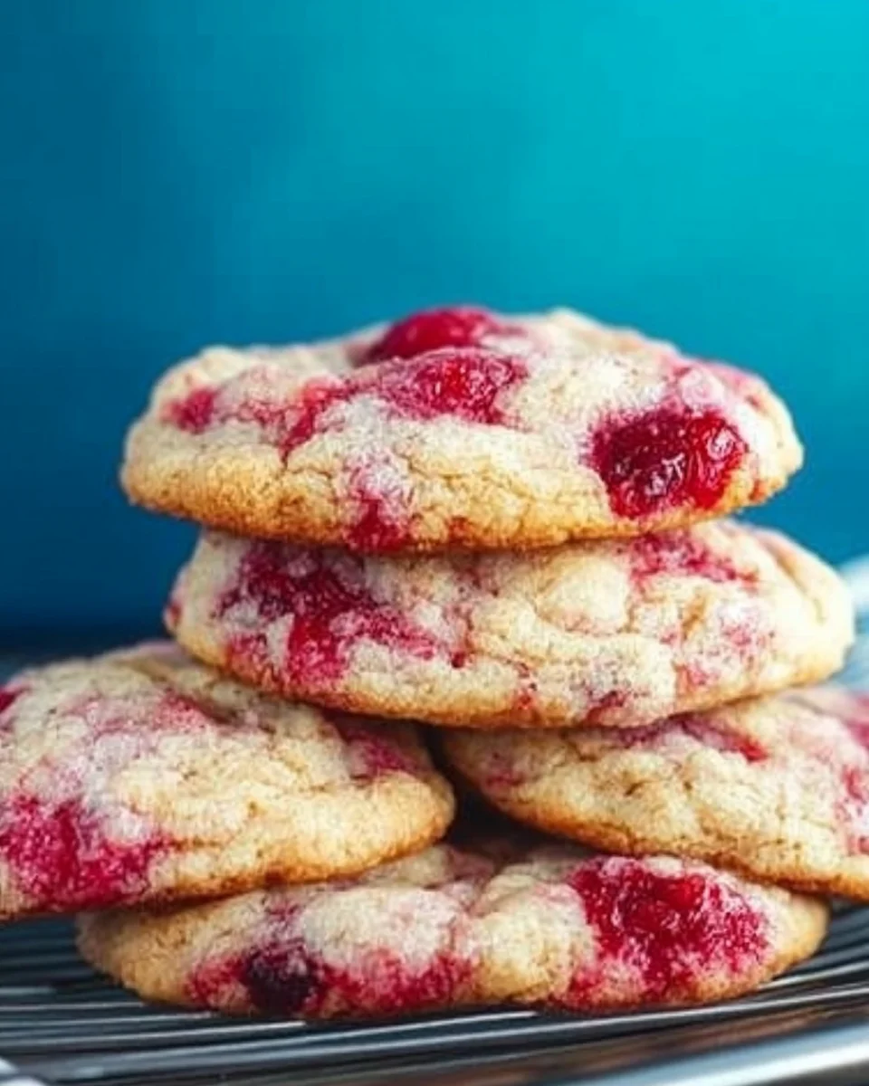Raspberry Lemon Cookies