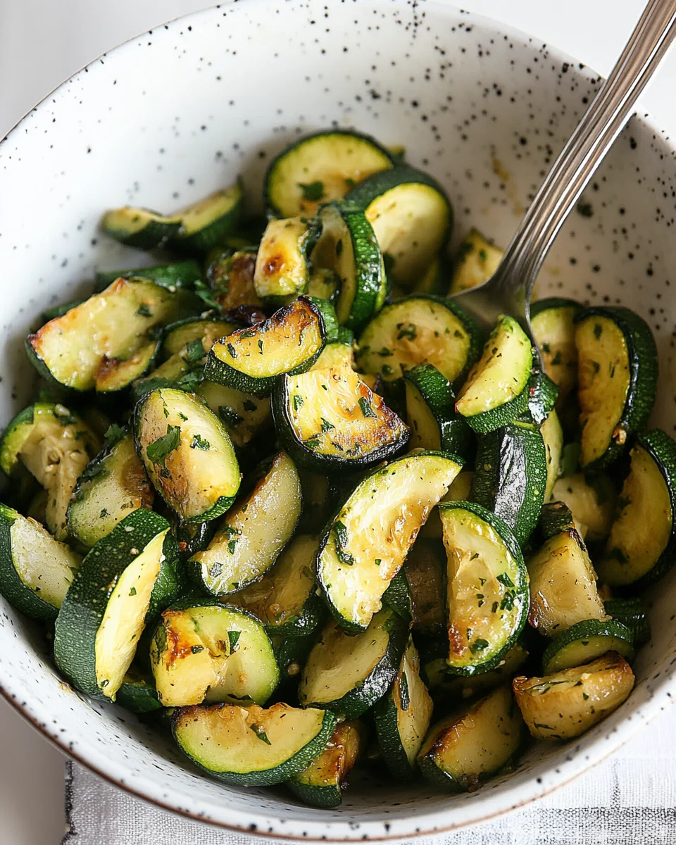 Sauteed Zucchini Recipe